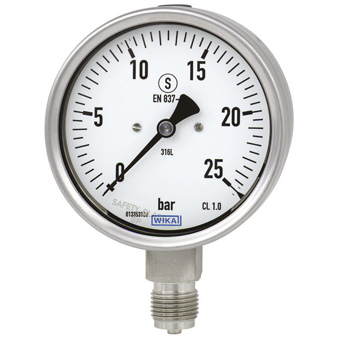 Wika Models 232.30 & 233.30 Stainless Steel Pressure Gauge