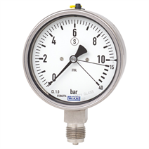 Wika Models 232.36 & 233.36 Safety Version Stainless Steel Pressure Gauges