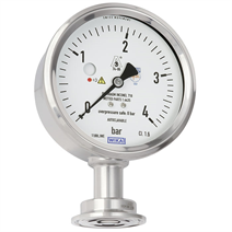 Wika Model PG43SA-D Diaphragm Sanitary Pressure Gauge
