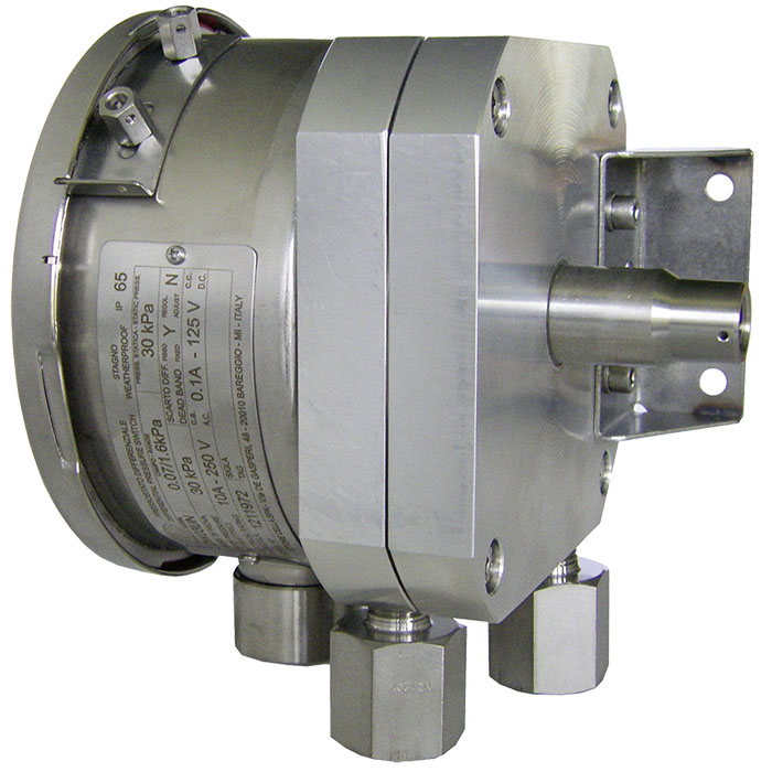 Wika Model DW03UN Low Range Differential Pressure Switch