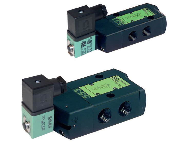 Asco 551 - 553 3/2 5/2 Solenoid Valves